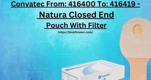 Convatec from: 416400 to: 416419 - Natura closed end pouch with filter