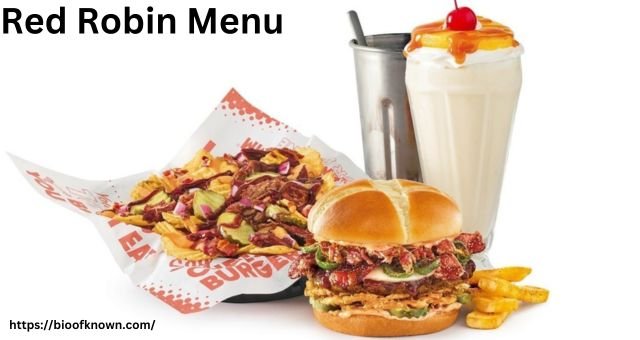 Red Robin Menu